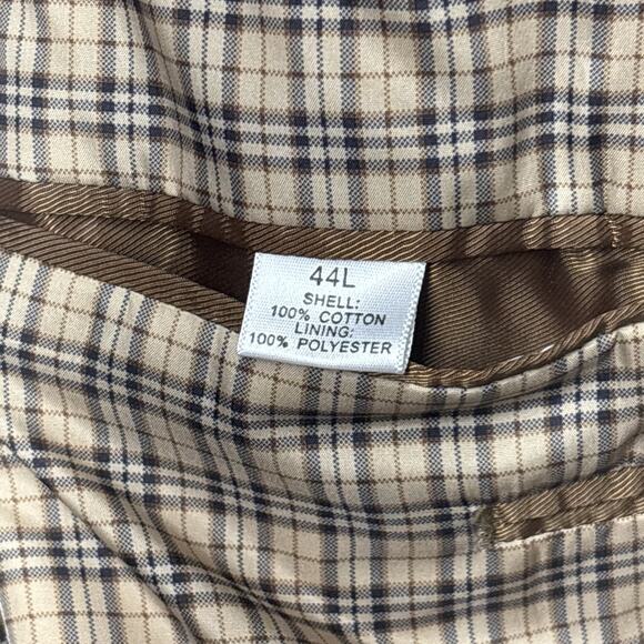 Saddlebred Sport Coat 44L Brown Cotton Corduroy Blazer Heritage Style - Picture 6 of 9